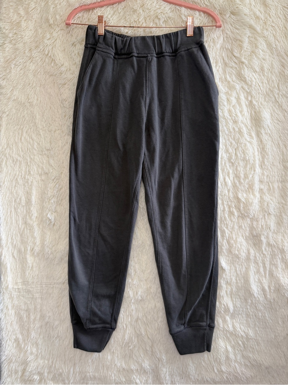 Abercrombie & Fitch Womens Sweatpants Size S Grey Soft Pockets Athleisure Cozy
